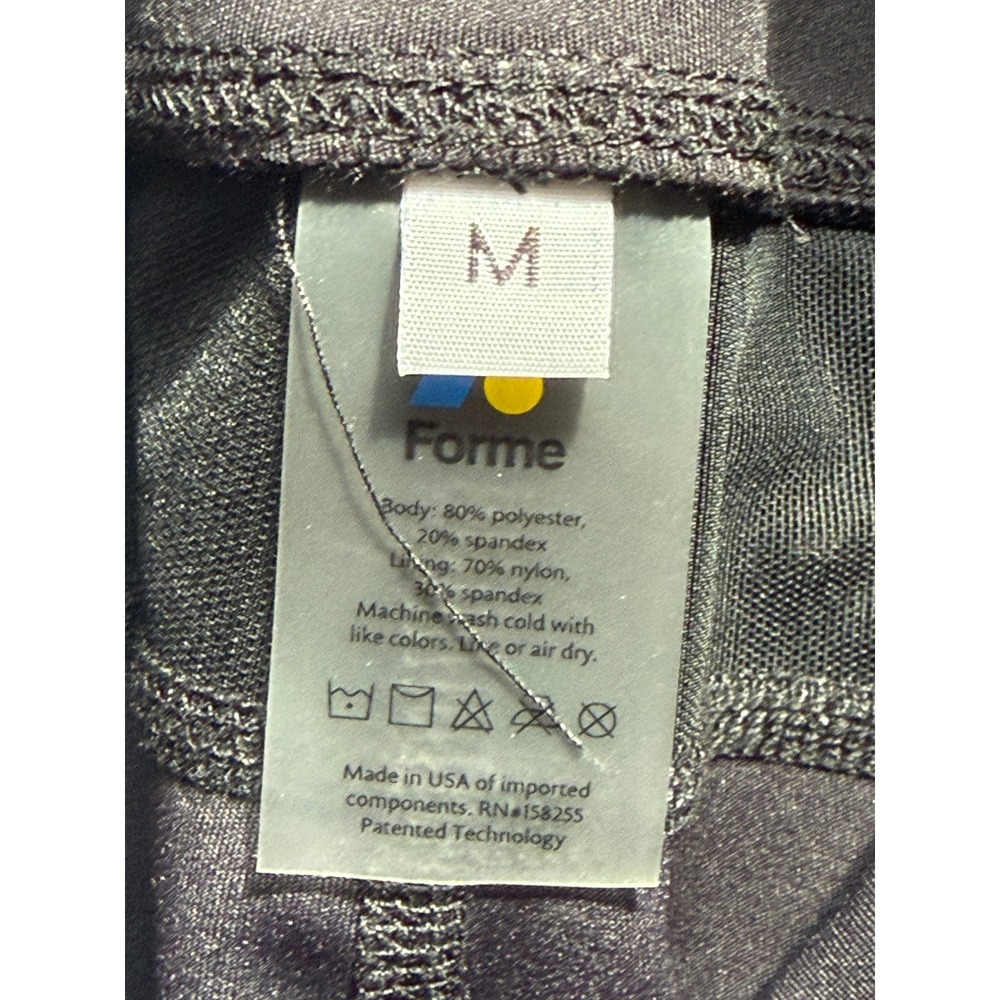 Forme | Boost Short M Black Core & Back Alignment Posture Compression Workout - Picture 5 of 6